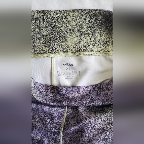 Adidas climalite 3 stripe‎  Sporty Active leggings Size XL - Picture 9 of 10